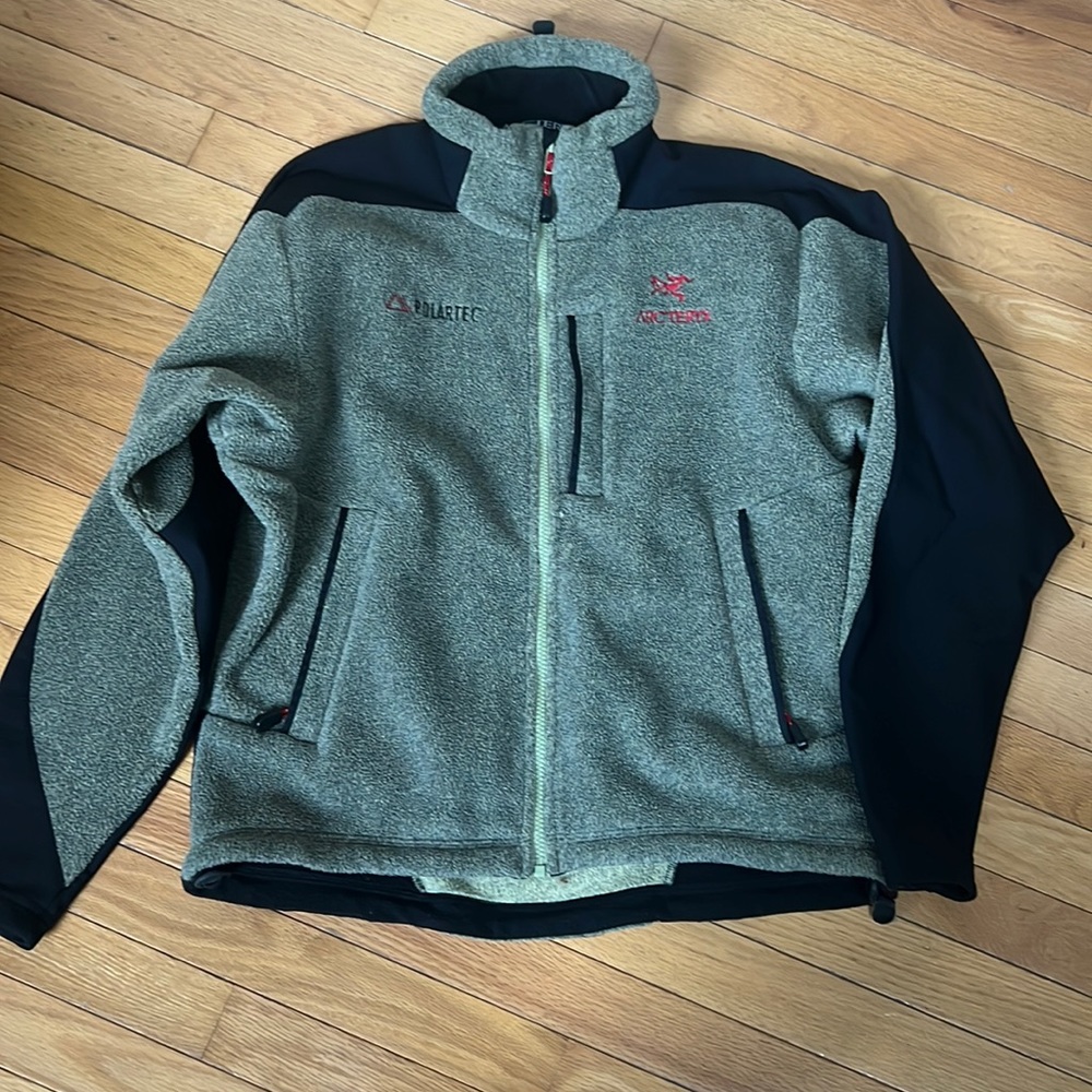 Arcteryx fleece jacket in collaboration with Polertec